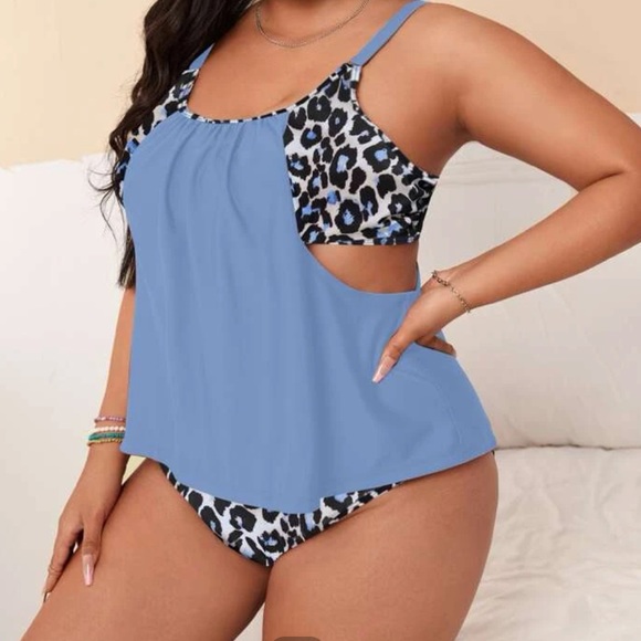 Other - Super cute animal print tankini